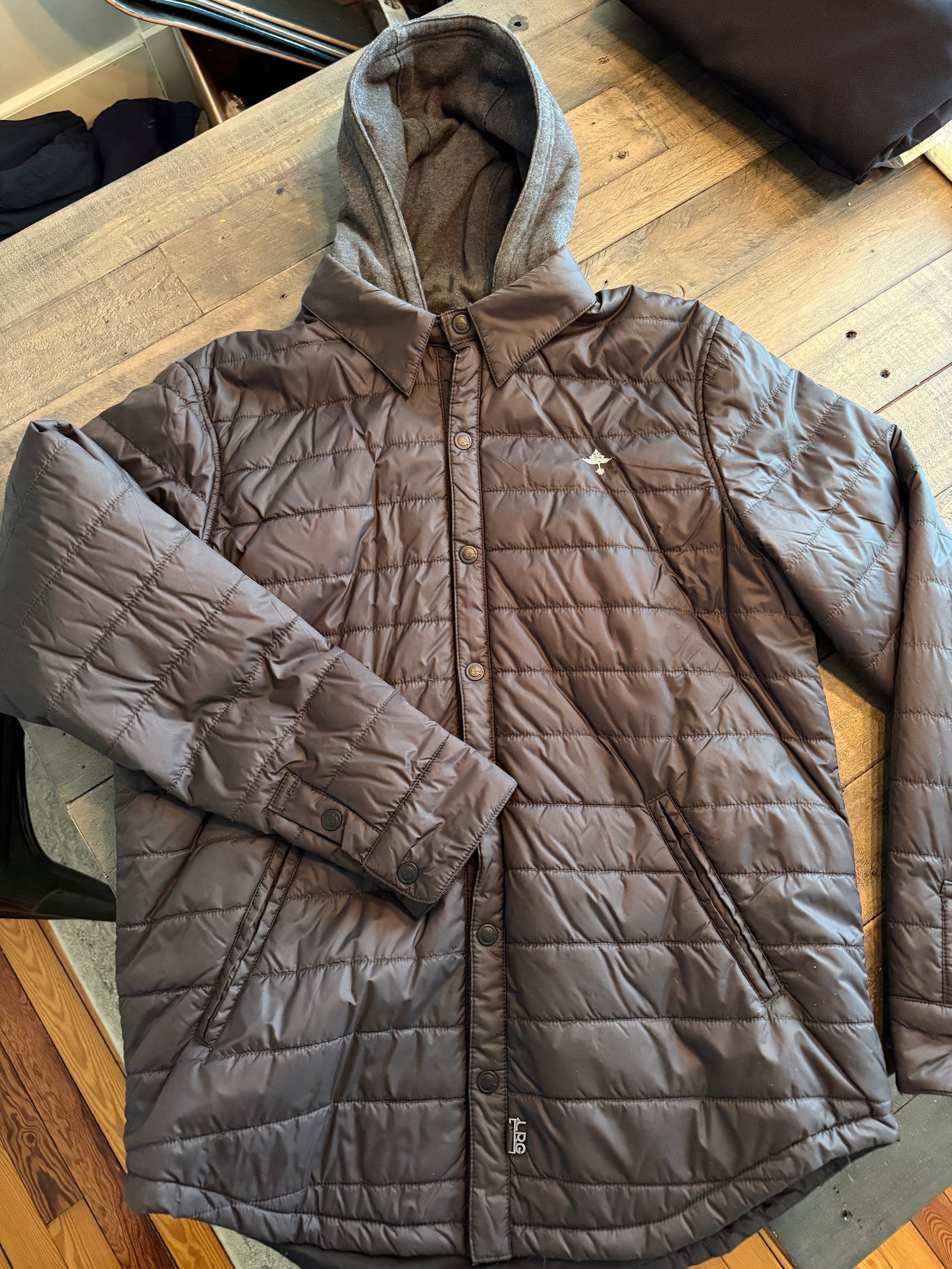 LRG hooded jacket (size large)