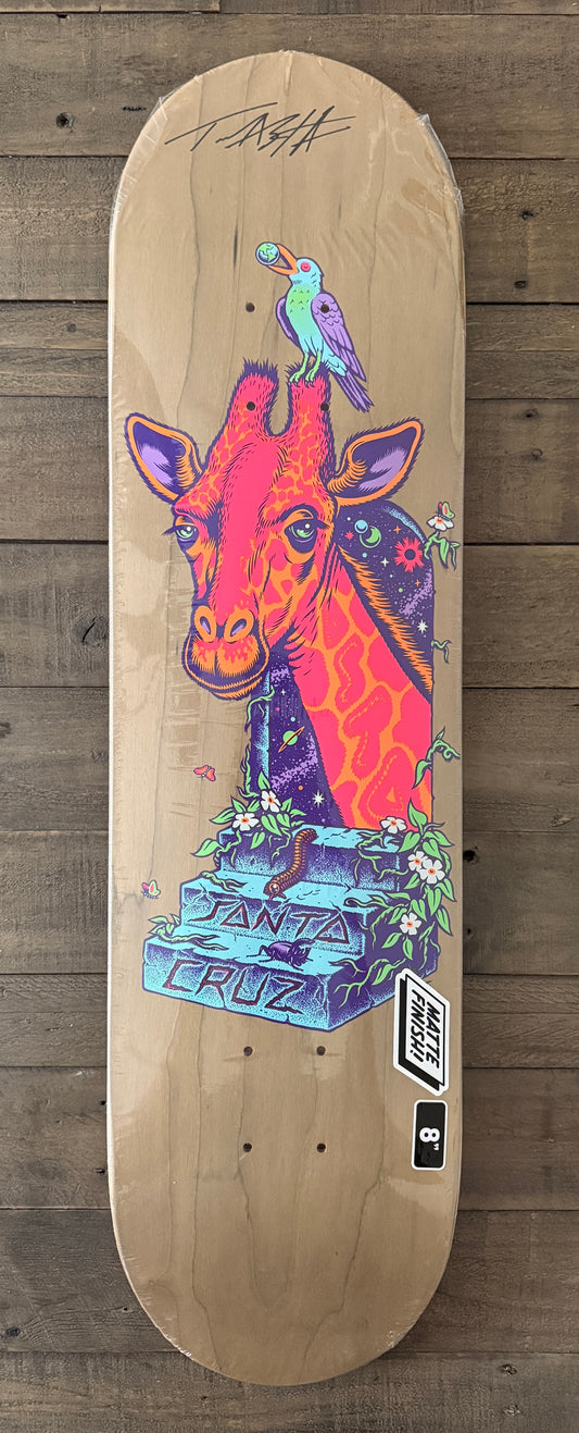 Tom Asta Signed Giraffe Deck