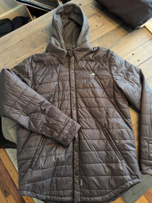 LRG hooded jacket (size large)
